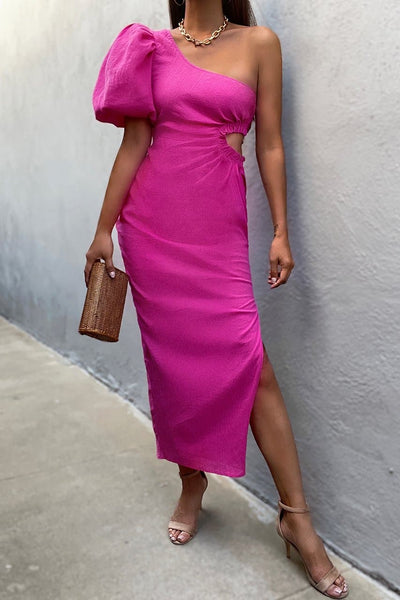 MONROE MAXI DRESS - FUCHSIA