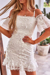 BEARTRICE DRESS - WHITE