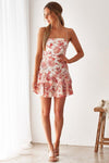 SUNSET DRESS - PINK FLORAL