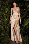 CAMILLA GOWN - OLIVE | 7483 (PREORDER)