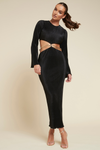 SHAINE MAXI DRESS - BLACK
