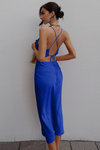OLIVIA SLIP DRESS - ROYAL BLUE