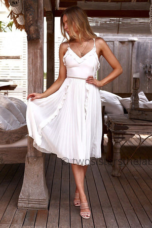 MAIA DRESS - WHITE